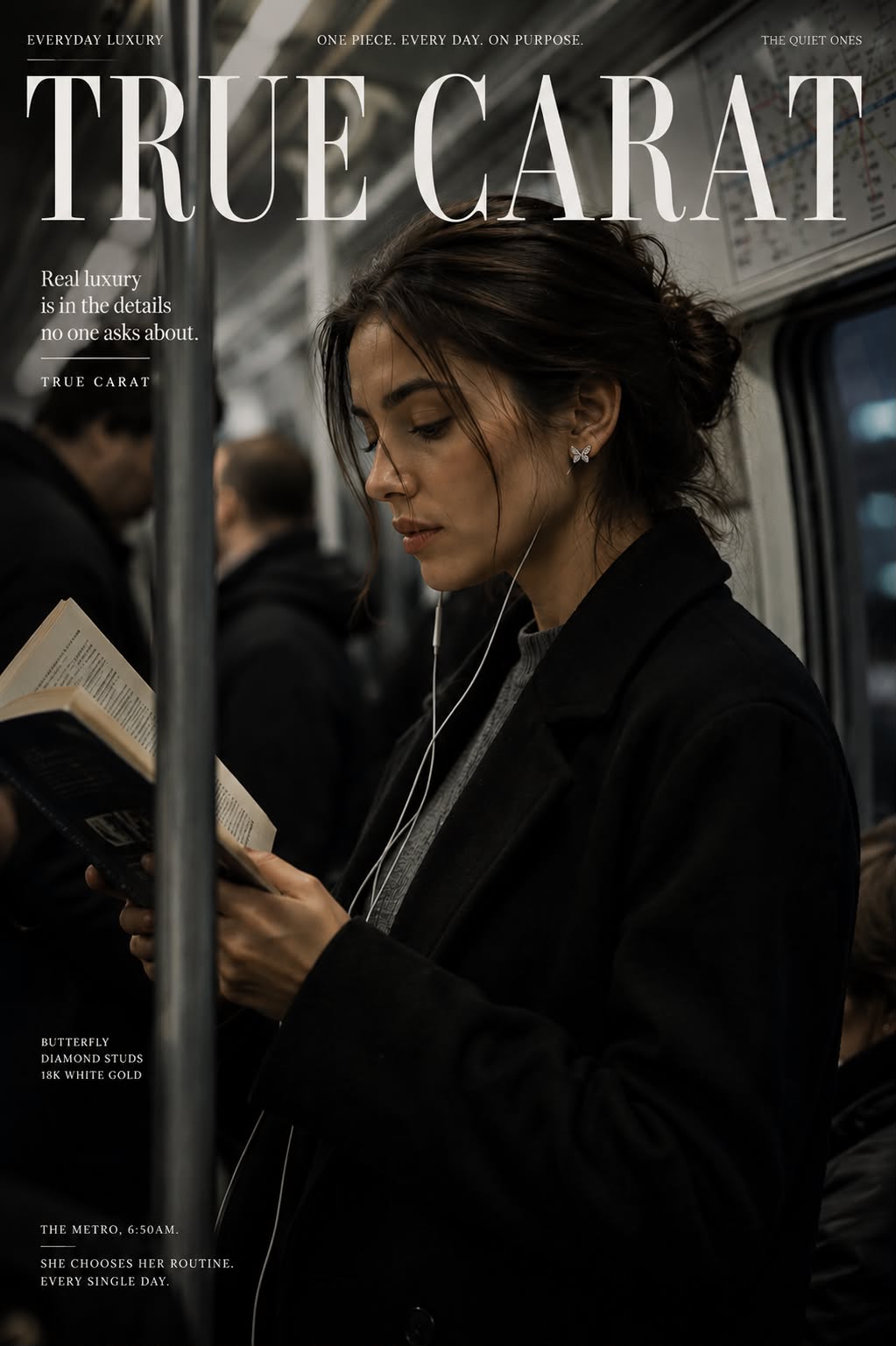 A quiet metro moment